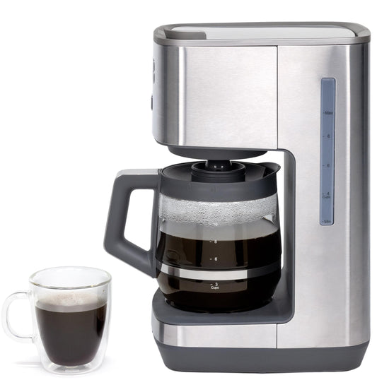G7CDAASSPSS GE Drip Coffee Maker with Glass Carafe