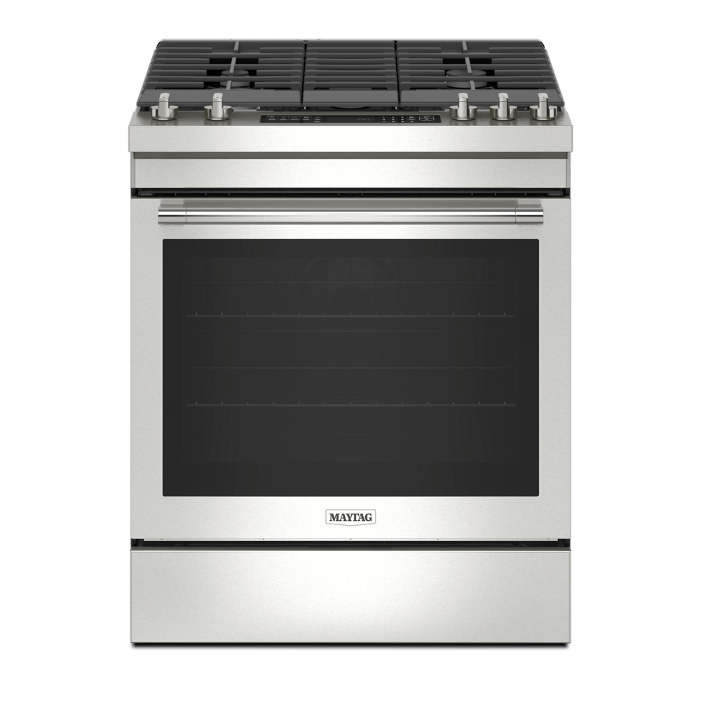 Maytag MES8800PZ 30-Inch Wide Slide-In Electric Range With Air Fry - 6.4 Cu. Ft.