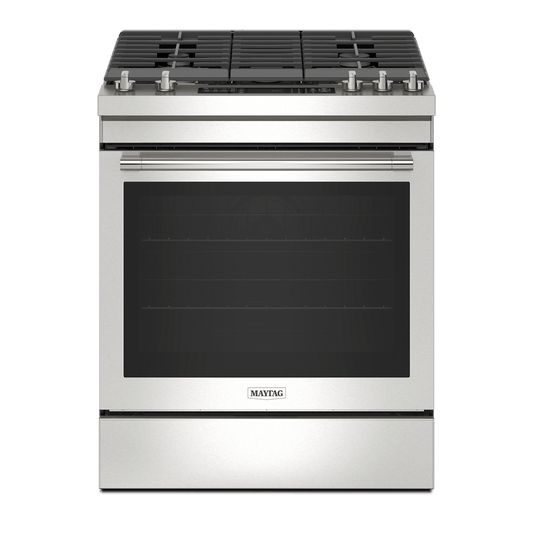 Maytag MES8800PZ 30-Inch Wide Slide-In Electric Range With Air Fry - 6.4 Cu. Ft.