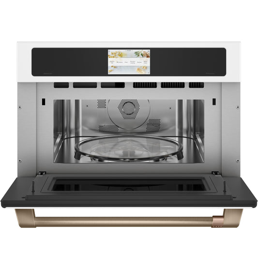 Cafe CSB923P4NW2 CAF(EBACK)™ 30" Smart Five in One Wall Oven with 240V Advantium® Technology