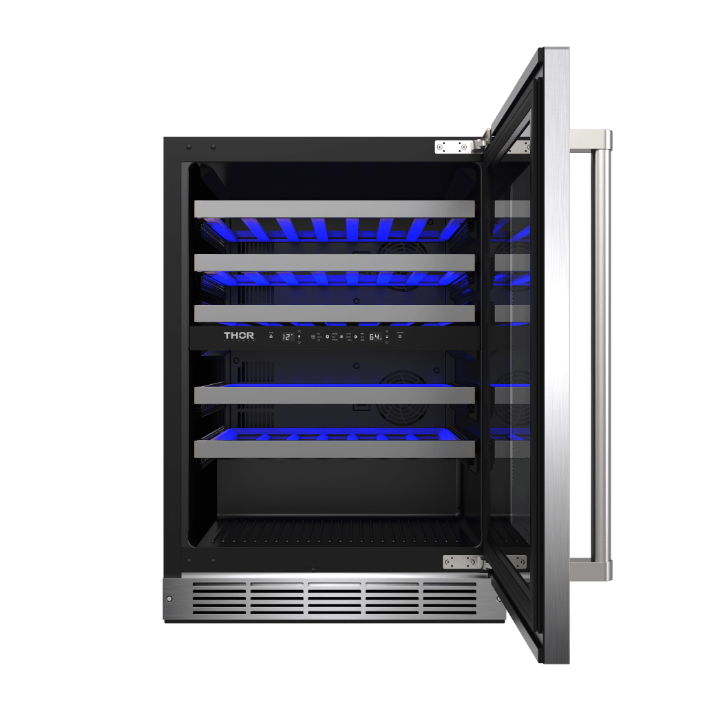 TWC24UD Thor Kitchen 24-inch Undercounter Dual Zone Wine Cooler - Model Twc24ud
