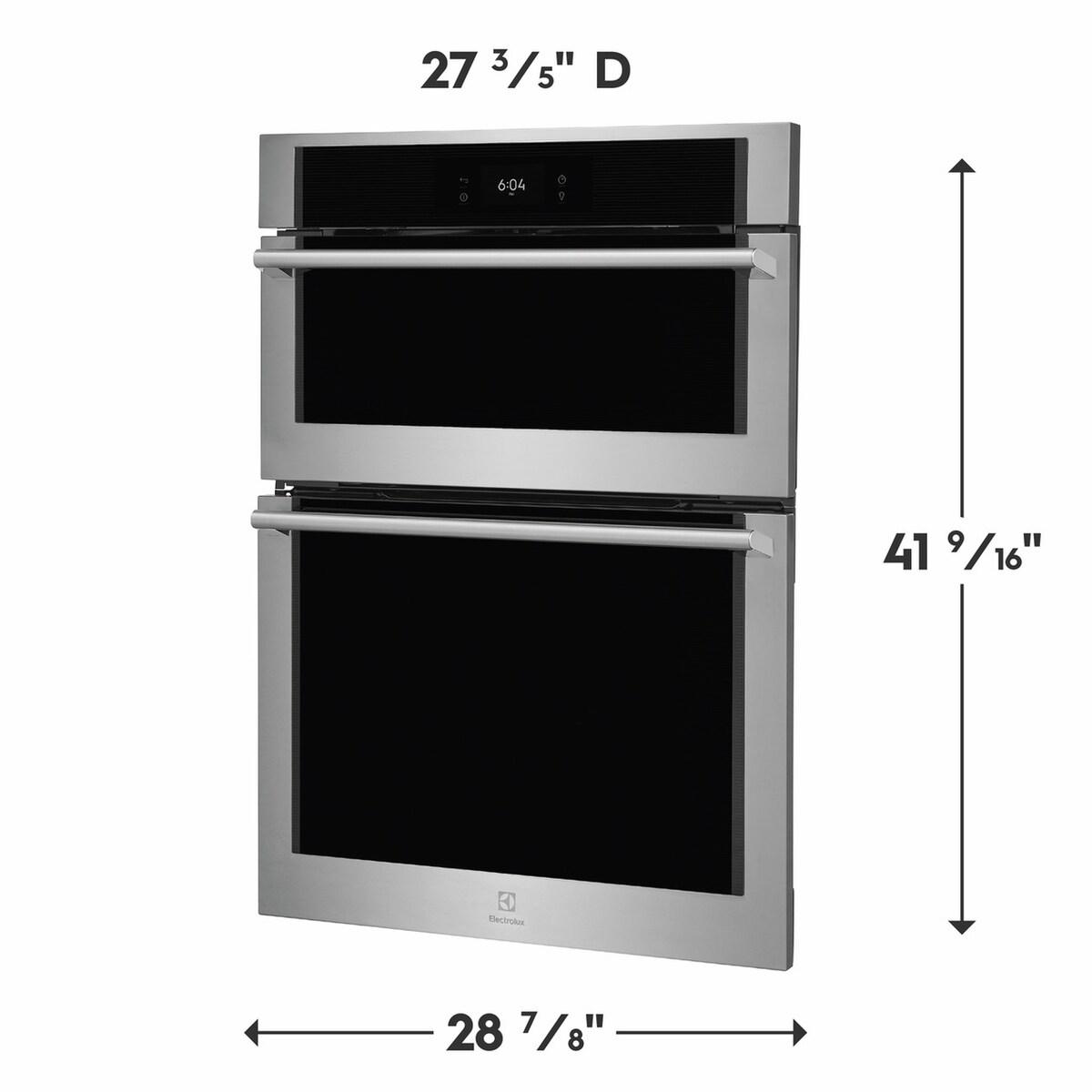 Electrolux ECWM3012AS 30" Wall Oven and Microwave Combination