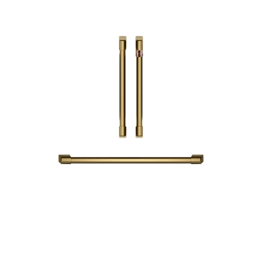 Cafe CXWDFHKPMCG CAF(EBACK)™ Handle Kit - Wall Oven Brushed Brass