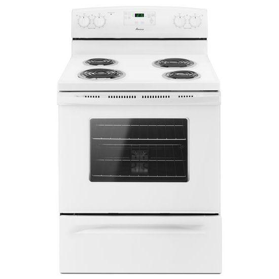 Amana® 30-inch Amana® Electric Range with Self Clean - White