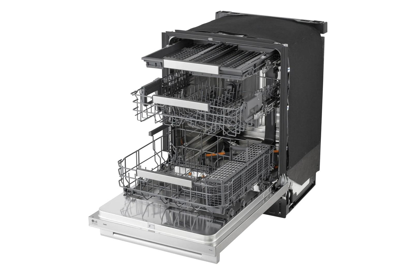 SDNTHS72S LG STUDIO FlushFit™ Dishwasher with 1-Hour Wash & Dry, QuadWash® Pro, and Dynamic Heat Dry™ with AutoVent™ Dry