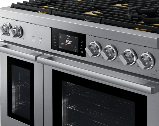 Dacor DOP48T960DSDA 48" Dual-Fuel Steam Range, Silver Stainless, Natural Gas/Liquid Propane