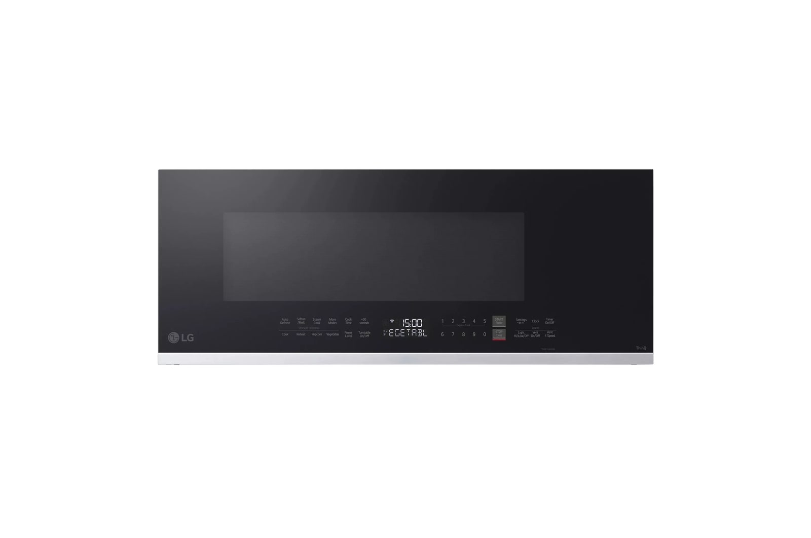 Lg 1.3 cu. ft. Smart Low Profile Over-the-Range Microwave Oven with Sensor Cook