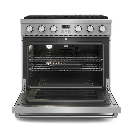 ARG36 Thor Kitchen 36-inch Gas Range - Contemporary Professional - Arg36