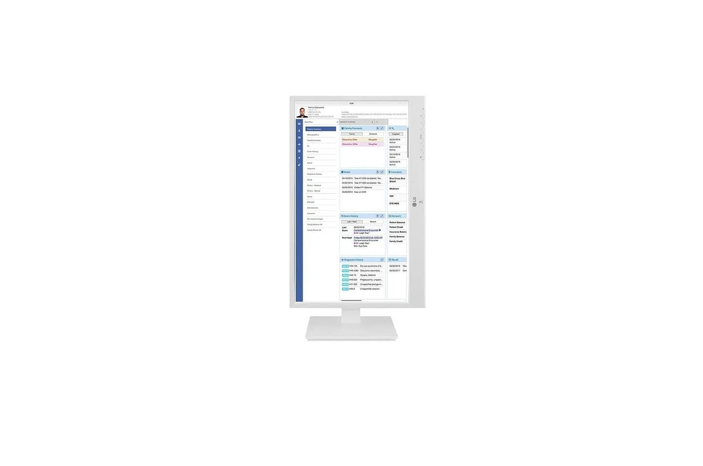 Lg 24CR671IK6P 24" FHD All-in-One iGel OS Thin Client for Healthcare with Intel® Pentium Processor, Dual-band RFID, Webcam & Mic
