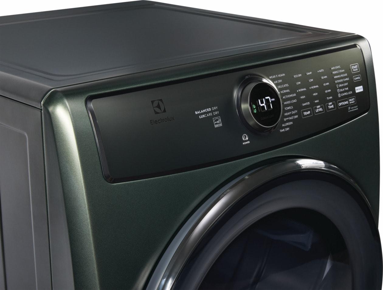 Electrolux ELFE7738AA Front Load Perfect Steam™ Electric Dryer with Balanced Dry™ and Instant Refresh - 8.0 Cu. Ft.