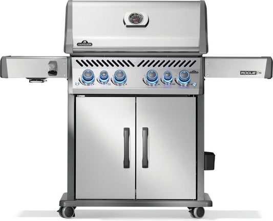 Napoleon Bbq RPS525RSIBPSS2 Rogue PRO-S 525 RSIB with Infrared Side and Rear Burner , Propane, Stainless Steel