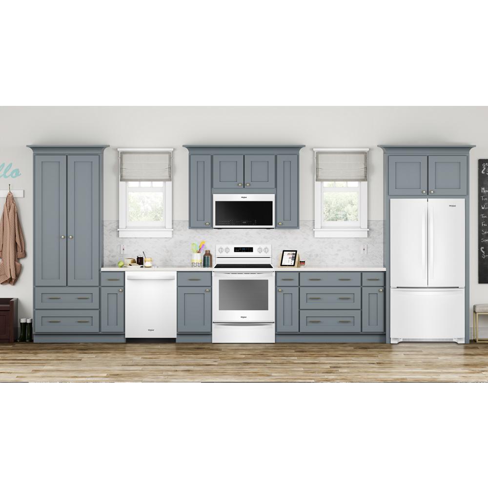 Whirlpool 36-inch Wide Counter Depth French Door Refrigerator - 20 cu. ft.