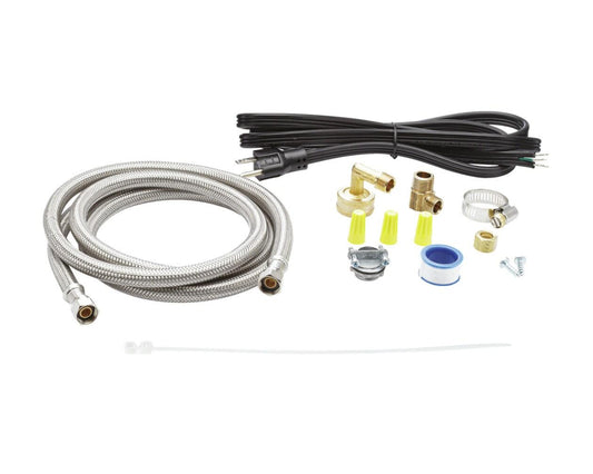 Frigidaire 5304503928 Dishwasher Installation Kit with 6' Stainless Steel Cord