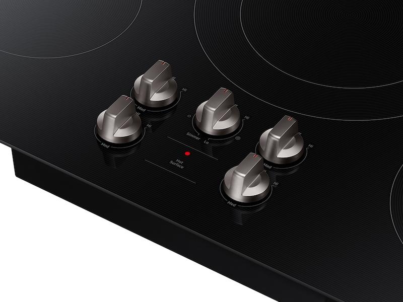 Samsung NZ36FG5332RK 36" Electric ENERGY STAR® Certified Cooktop with 5 Elements in Black