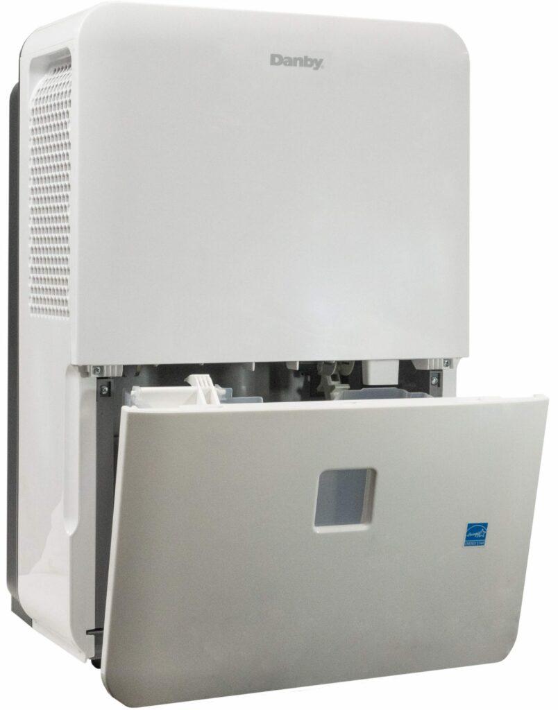 DDR050BJP2WDB Danby 50 Pint Dehumidifier with Pump in White