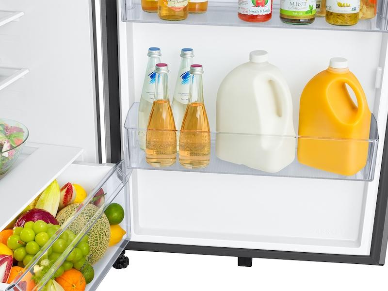 Samsung RT70F18LRSR 18 cu. ft. Top Freezer Refrigerator with All-Around Cooling in Stainless Steel