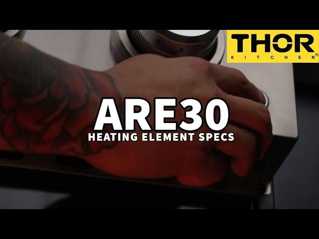 ARE30 Thor Kitchen 30-inch Electric Range - Contemporary Professional - Are30