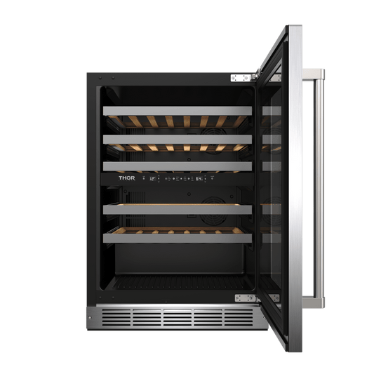 TWC24UD Thor Kitchen 24-inch Undercounter Dual Zone Wine Cooler - Model Twc24ud