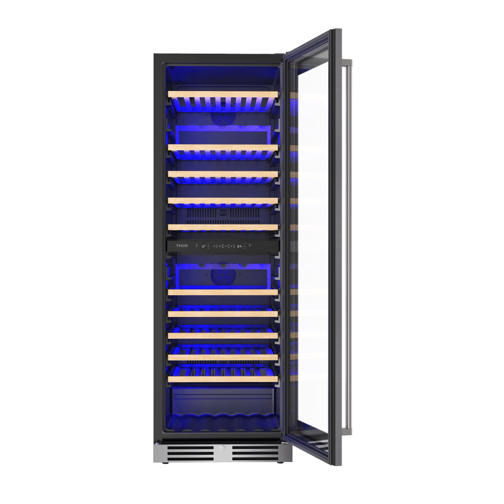 TWC2470D Thor Kitchen 24-inch Freestanding Dual Zone Wine Cellar - Model Twc2470d