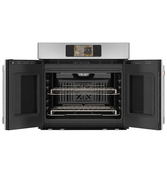 Cafe CTS90FP2ZS1 CAF(EBACK)™ Professional Series 30" Smart Built-In Convection French-Door Single Wall Oven