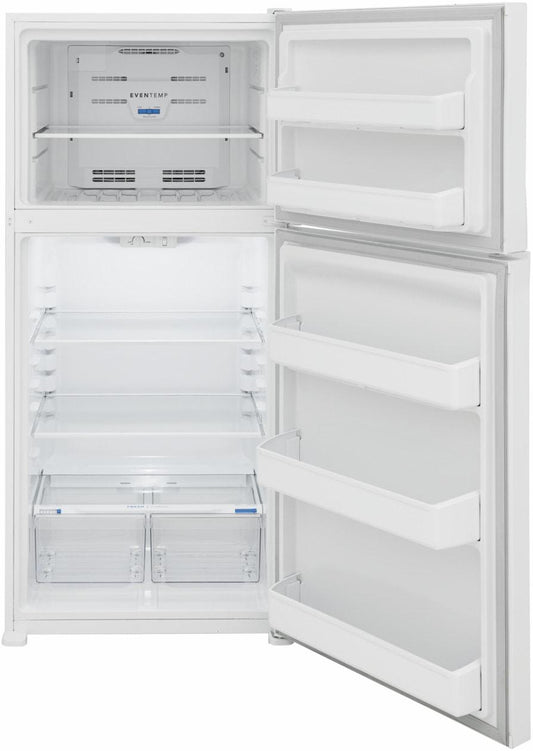 Frigidaire FFHT2022AW 20 Cu. Ft. Garage Ready Top Freezer Refrigerator