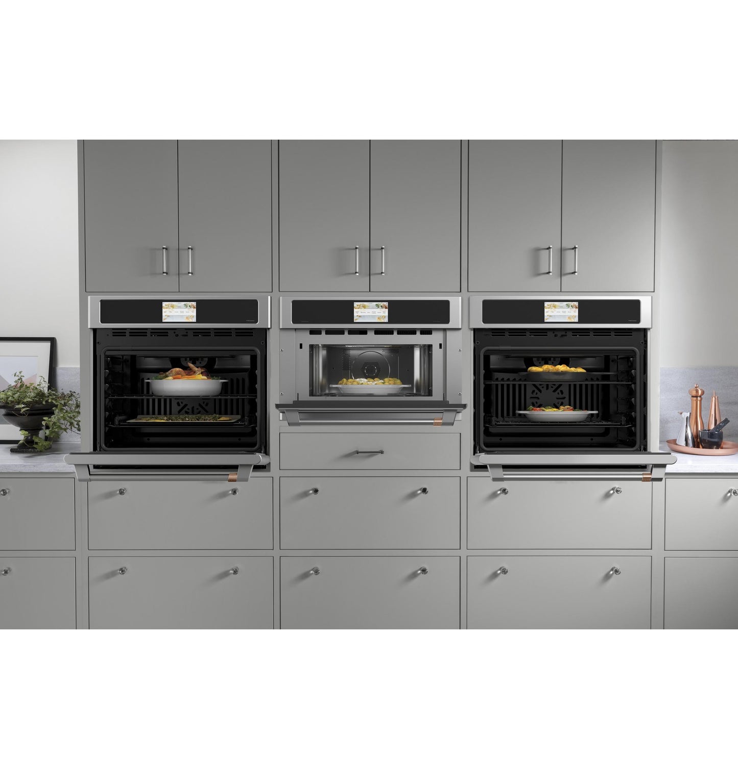 Cafe CSB912P2VS1 CAF(EBACK)™ 27" Custom Speed Cook Oven with 120V Advantium® Technology