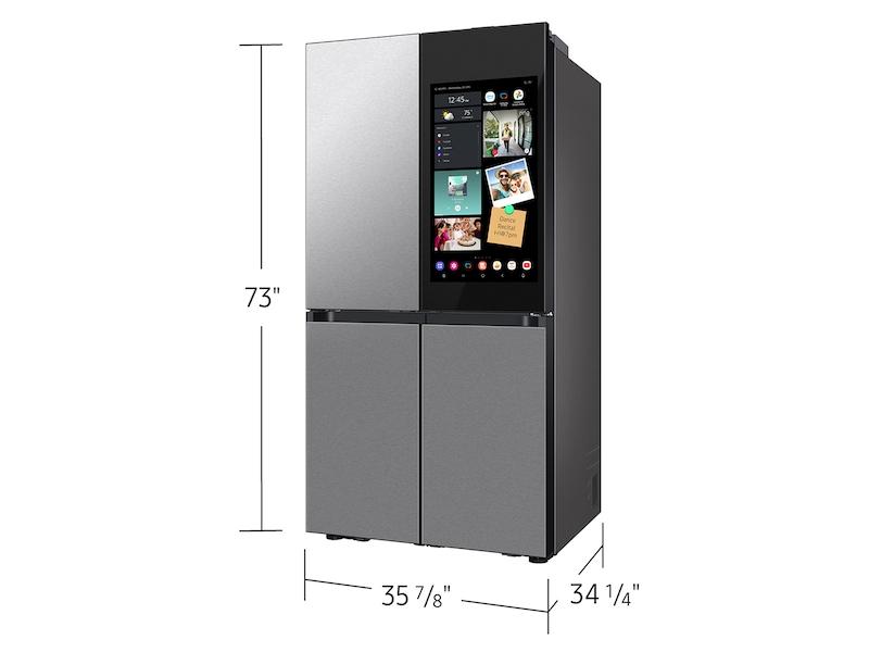 Samsung RF29DB9900QD Bespoke 4-Door Flex™ Refrigerator (29 cu. ft.) with AI Family Hub+™ and AI Vision Inside™ in Stainless Steel