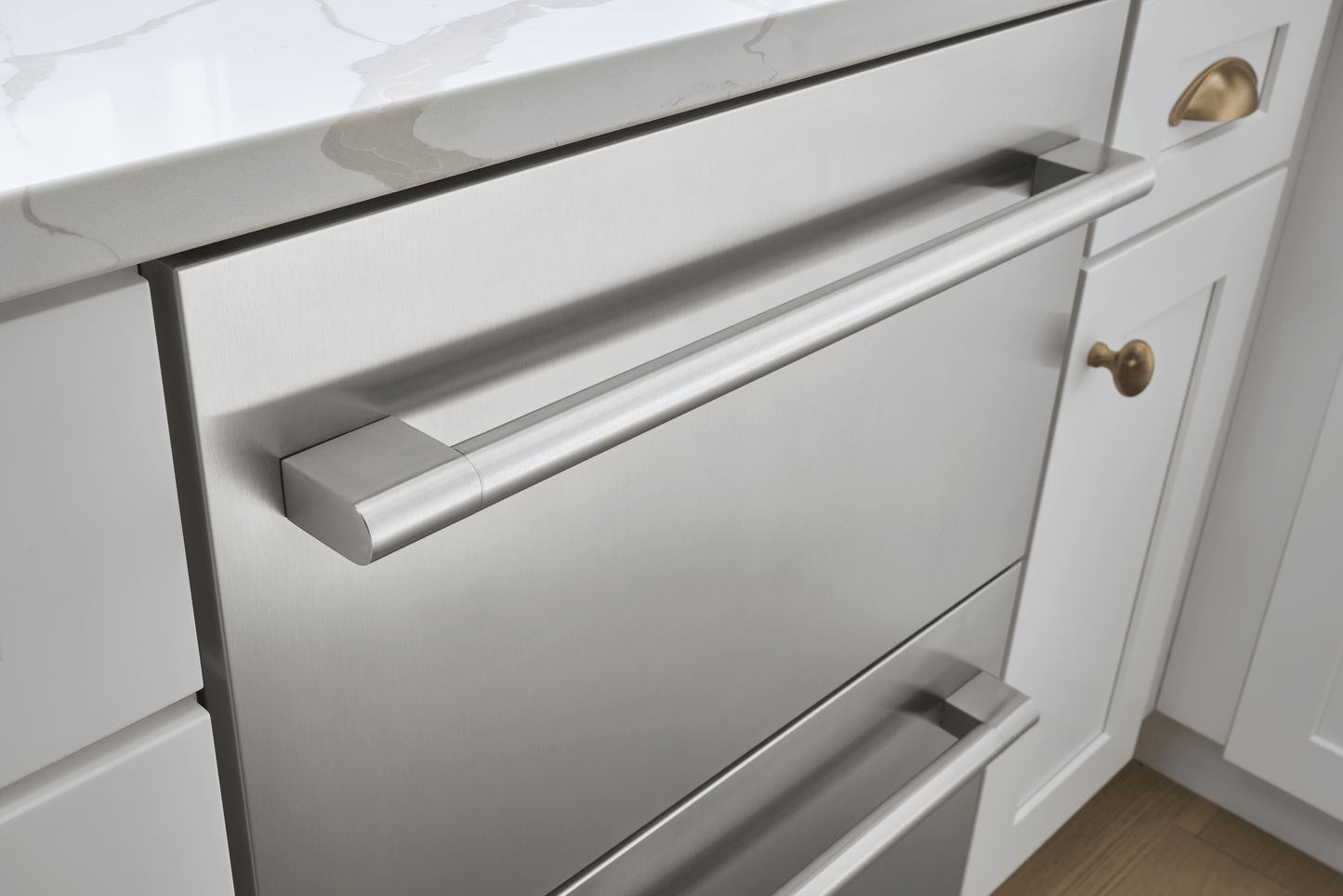 Zephyr PRRFD24C2AS Presrv Refrigerator Freezer Drawers, 24in, SS