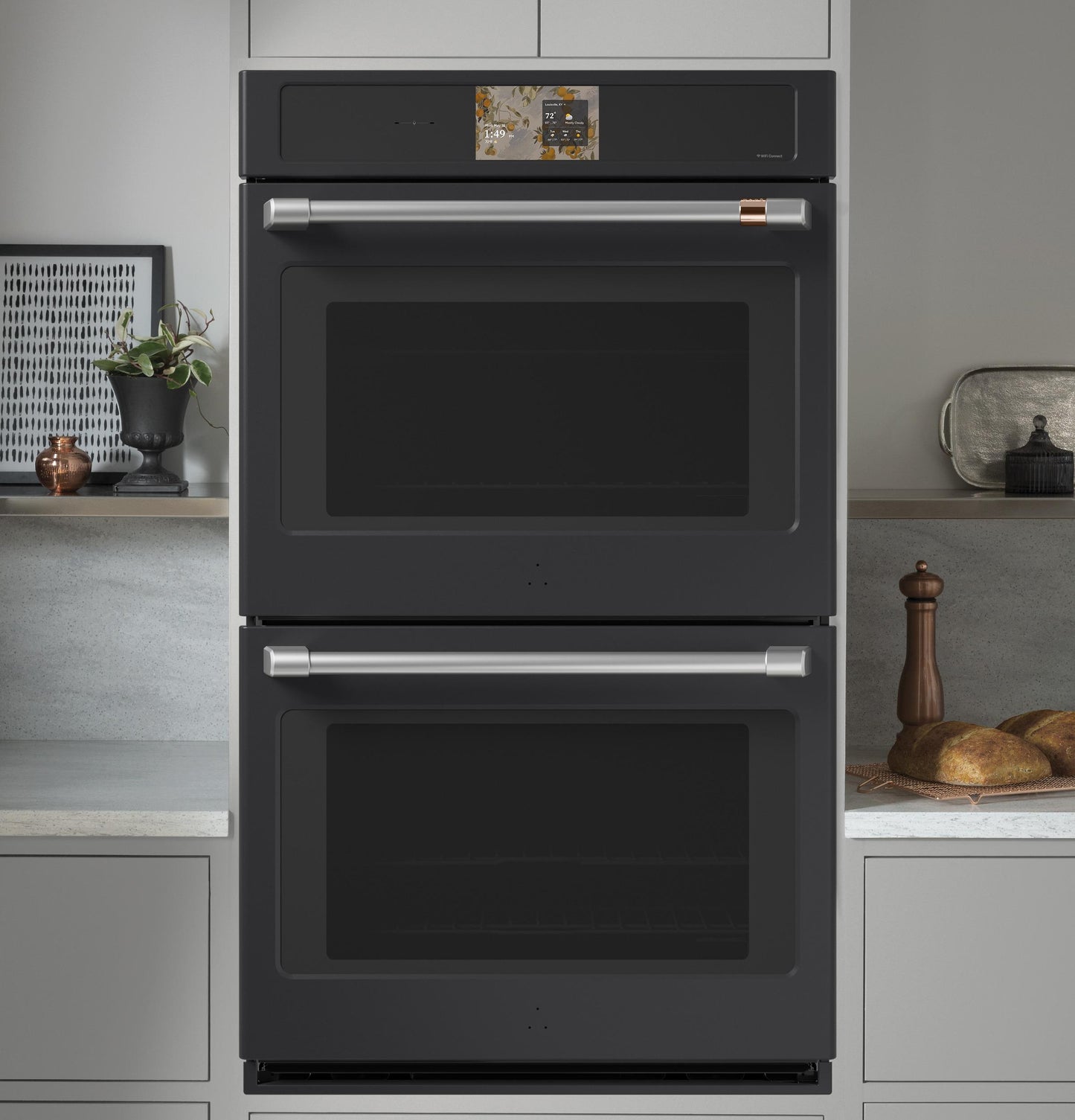Cafe CTD90DP3ZD1 CAF(EBACK)™ Professional Series 30" Smart Built-In Convection Double Wall Oven