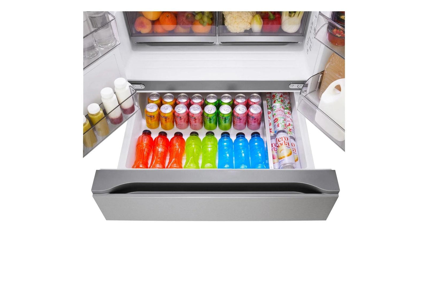 Lg LF29S9730S 29 cu. ft. Standard-Depth MAX™ 4-Door French Door Refrigerator with Mini Craft Ice™ and Full-Convert Drawer™