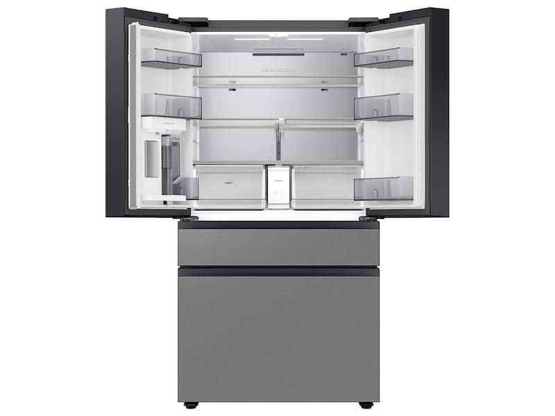 Samsung RF70F23DER Bespoke 23 cu. ft. Counter Depth 4-Door French Door Refrigerator with Inner Beverage Center™ & FlexZone™ Drawer in Stainless Steel