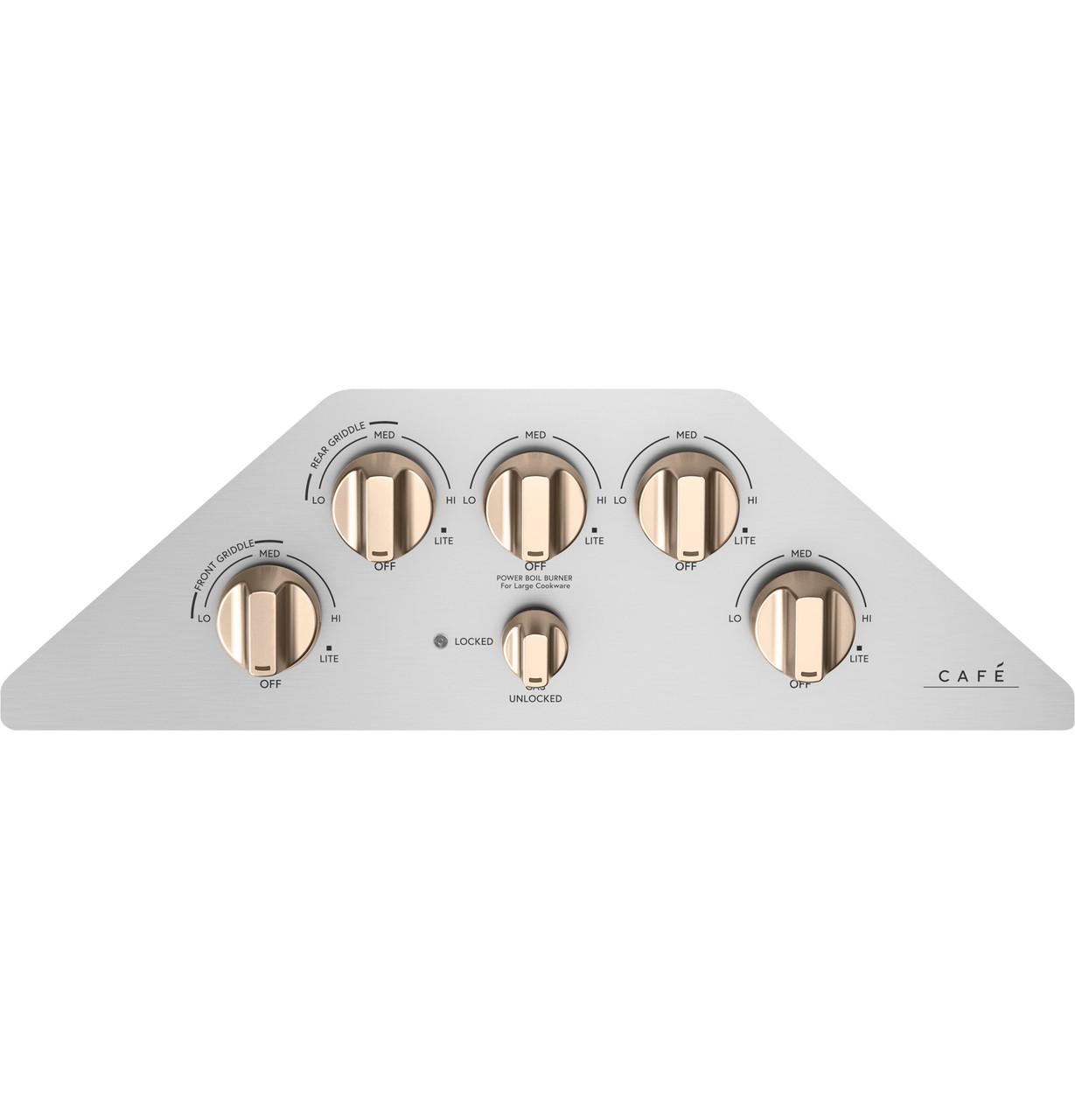 Cafe CGP95302MS1 CAF(EBACK)™ 30" Gas Cooktop