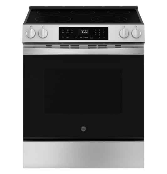 GRS500PVSS GE® ENERGY STAR® 30" Slide-In Electric Range with Crisp Mode