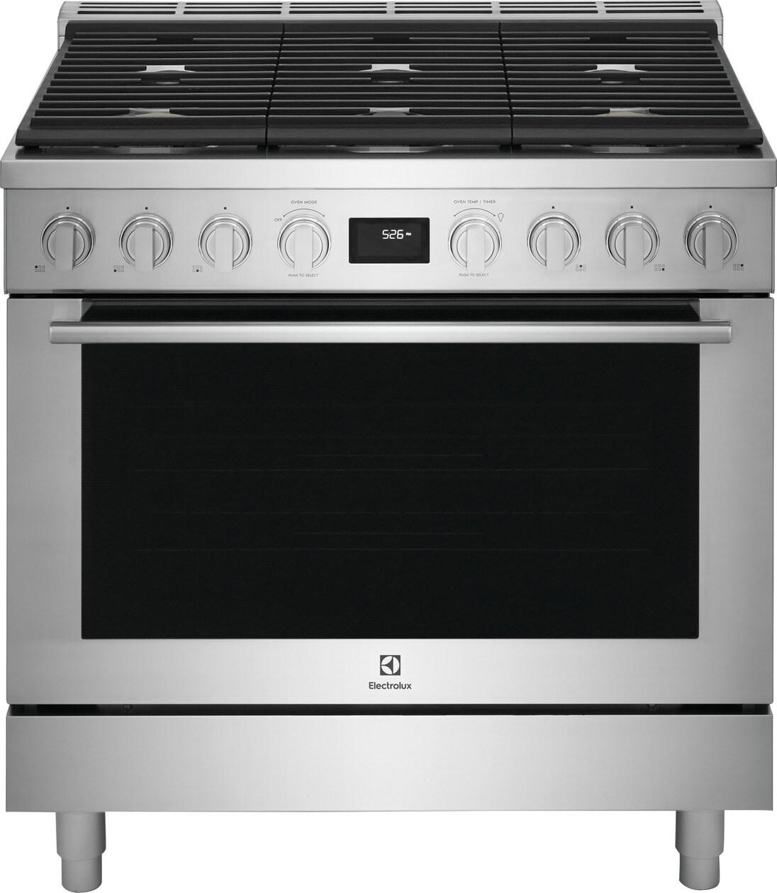 Electrolux ECFD3668AS 36" Dual-Fuel Freestanding Range