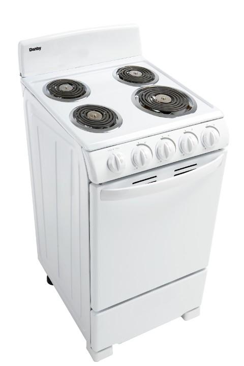 DER203W Danby 20" Wide Electric Range in White
