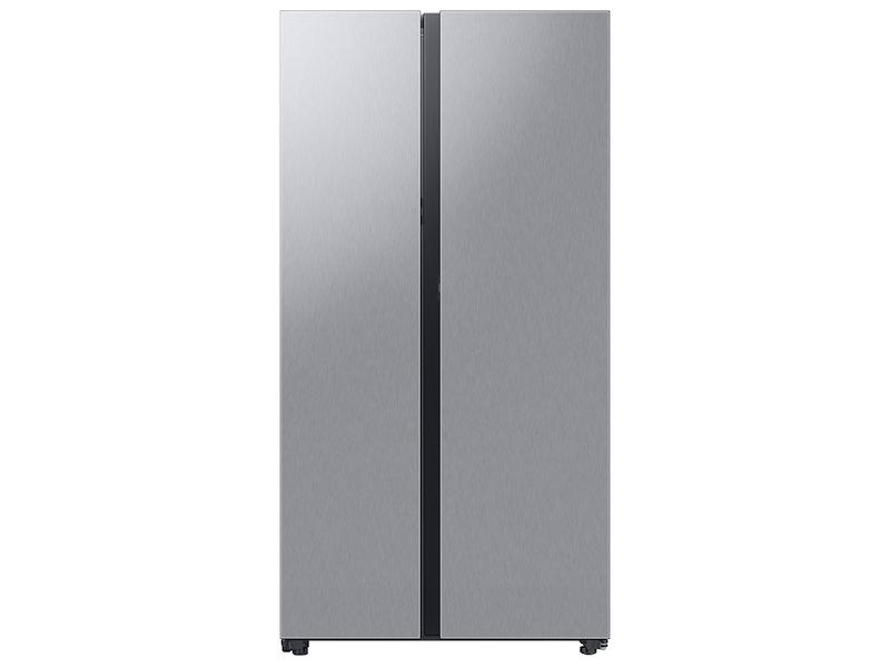 Samsung RS28CB7600QLAA Bespoke Side-by-Side 28 cu. ft. Refrigerator with Beverage Center™ in Stainless Steel