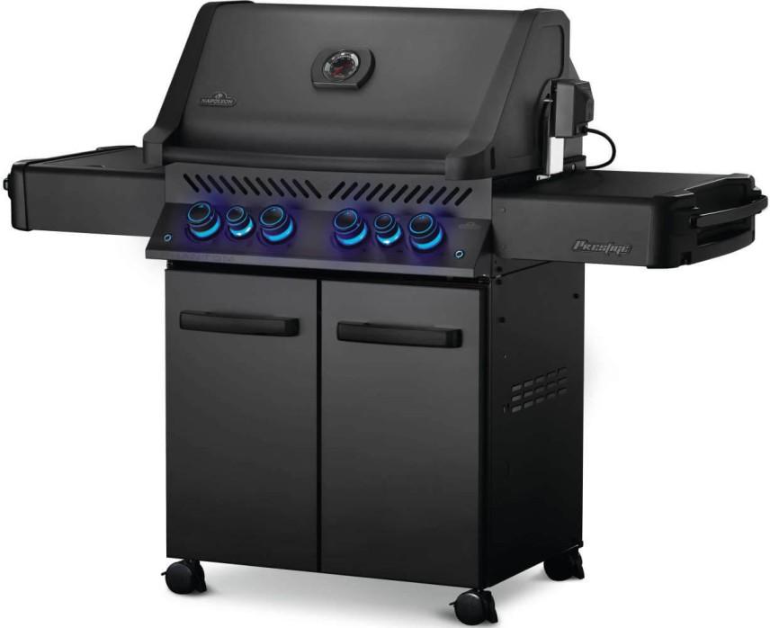 Napoleon Bbq Phantom Prestige 500 RSIB with Infrared Side and Rear Burners , Natural Gas, Satin Black