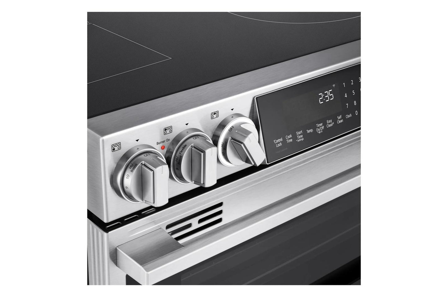 LTIS7338XE LG STUDIO 7.3 cu. ft. Double Oven Induction Slide-in Range with Probake® Convection and Air Fry