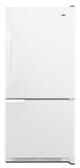 21.9 cu. ft. Bottom-Freezer Refrigerator(White)