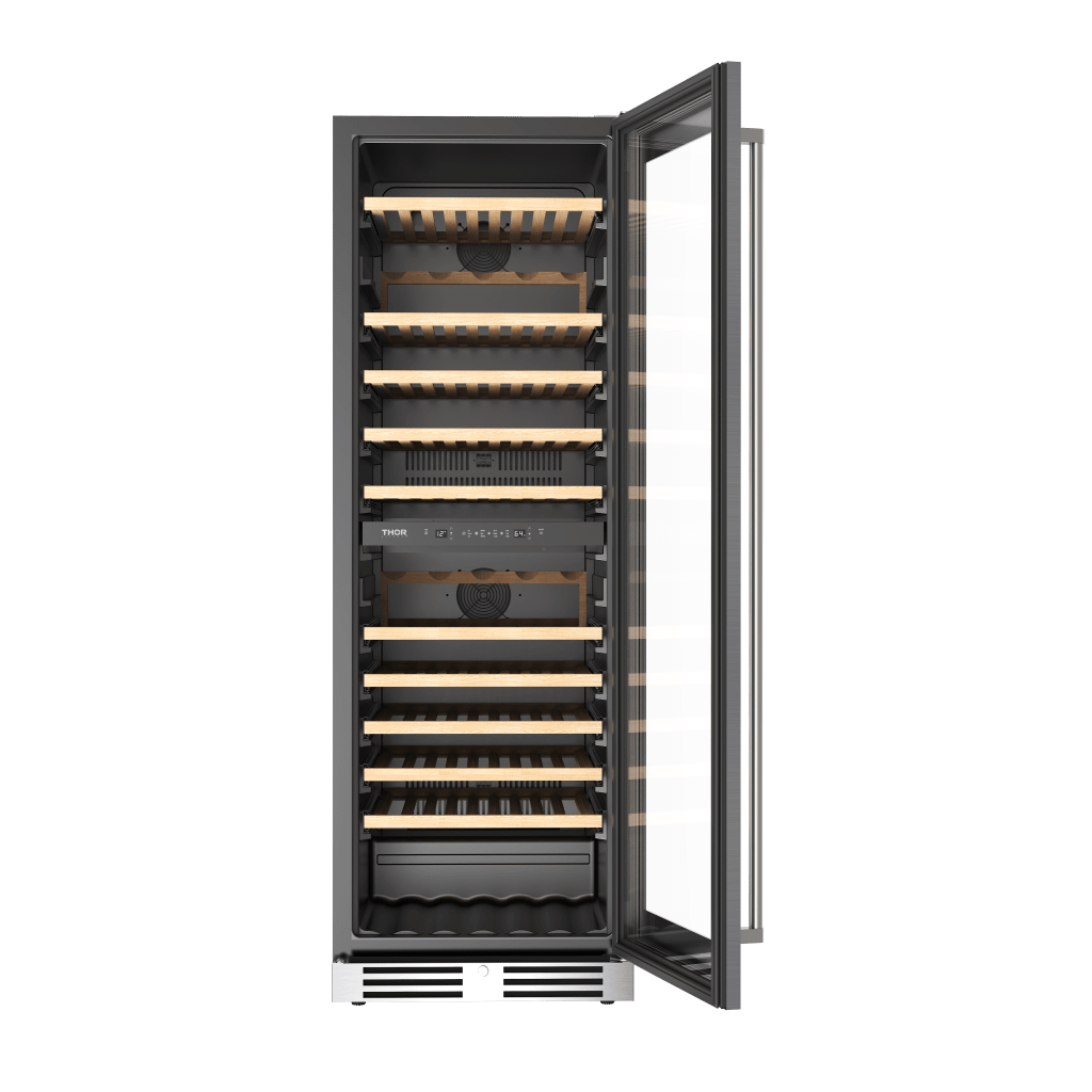 TWC2470D Thor Kitchen 24-inch Freestanding Dual Zone Wine Cellar - Model Twc2470d