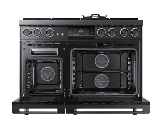 Dacor DOP48C96DLM 48" Pro Dual-Fuel Steam Range, Graphite Stainless Steel, Natural Gas & Liquid Propane