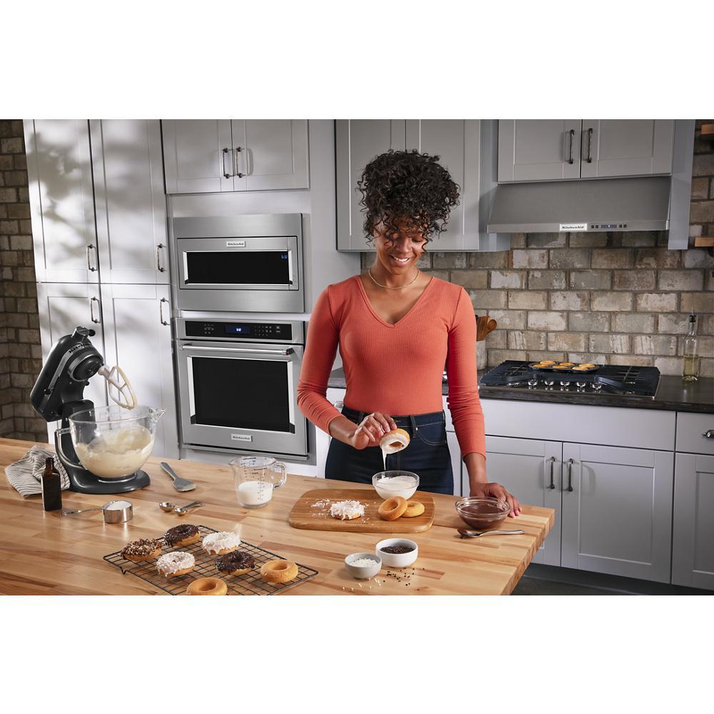 Whirlpool W11451304 Built-In Low Profile Microwave Standard Trim Kit, Stainless Steel, Size: 32.5" x 21.5" x 5", fits cut-out height 17-1/2"