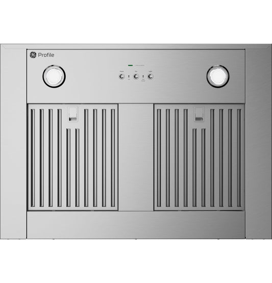 PVW1030SWSS GE Profile 30" Wall-Mount Pyramid Chimney Vent Hood with Clean Air Sensors