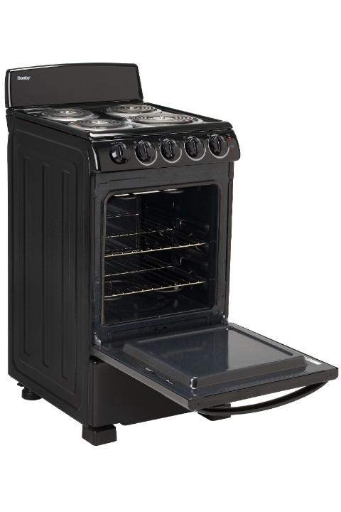 DER203B Danby 20" Wide Electric Range in Black