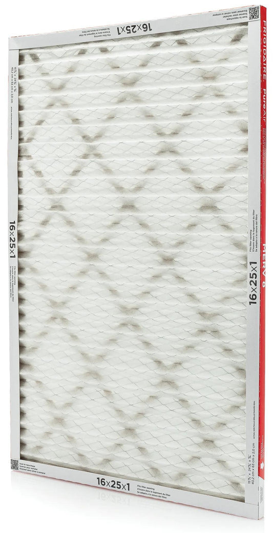 Frigidaire HVAC162582 PureAir® 16" x 25" x 1" MERV 8 Allergen Air Filter - 2 Pack