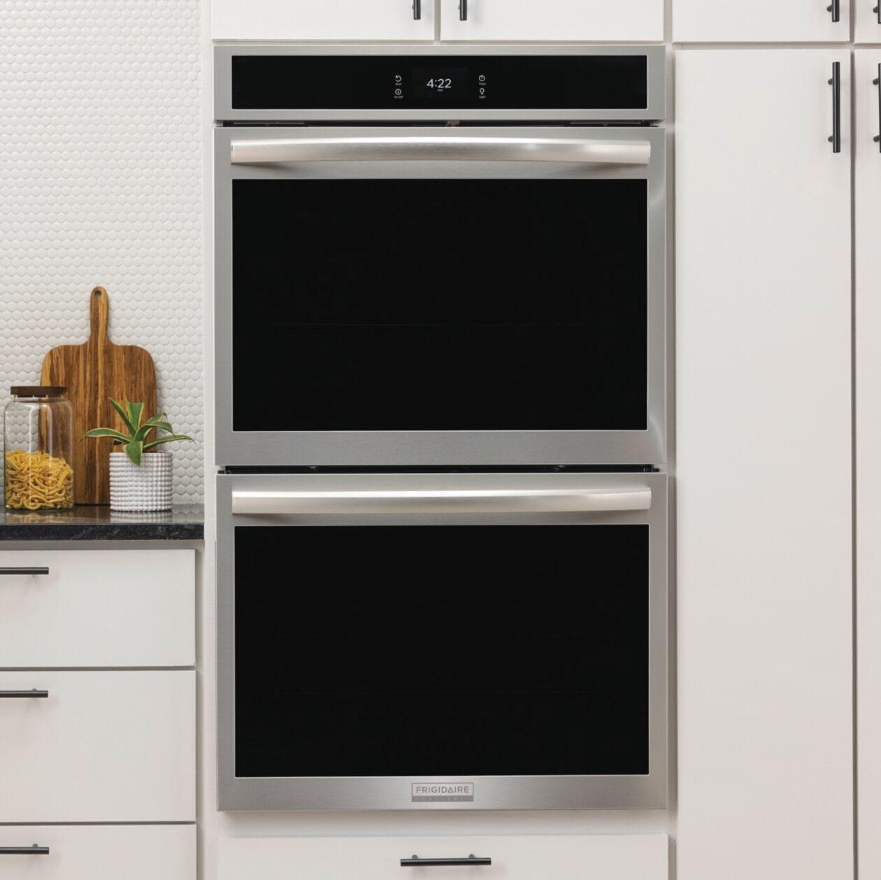 Frigidaire GCWD3070AF 30" Double Electric Wall Oven with Stone-Baked Pizza