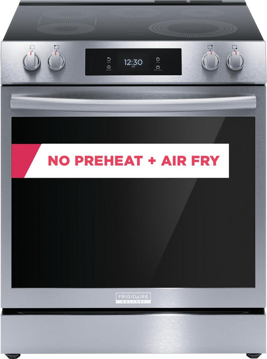 Frigidaire GCFE3060BF 30" Front Control Electric Range with Total Convection