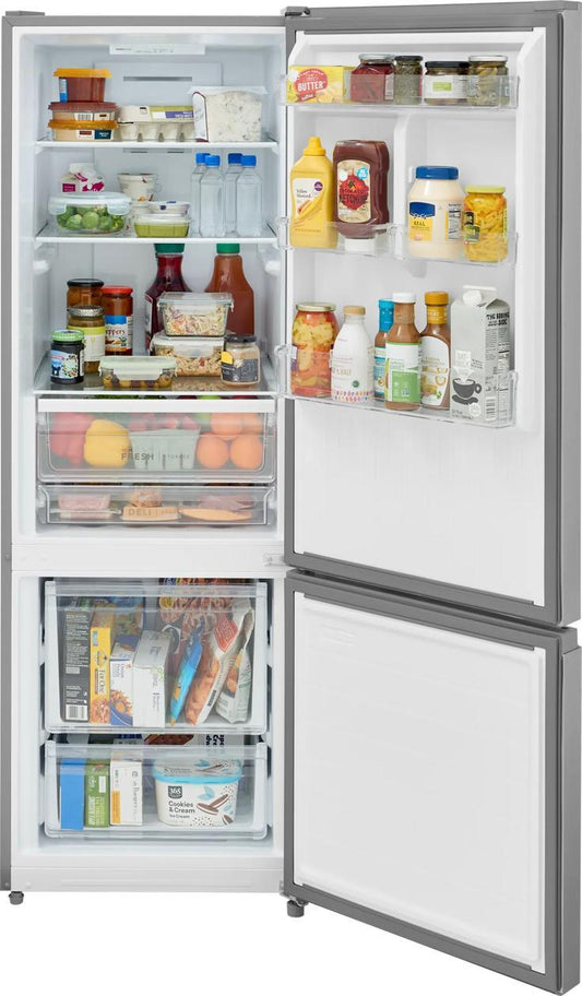 Frigidaire FRBE1226AV 12 Cu. Ft. Garage Ready Bottom Freezer Refrigerator
