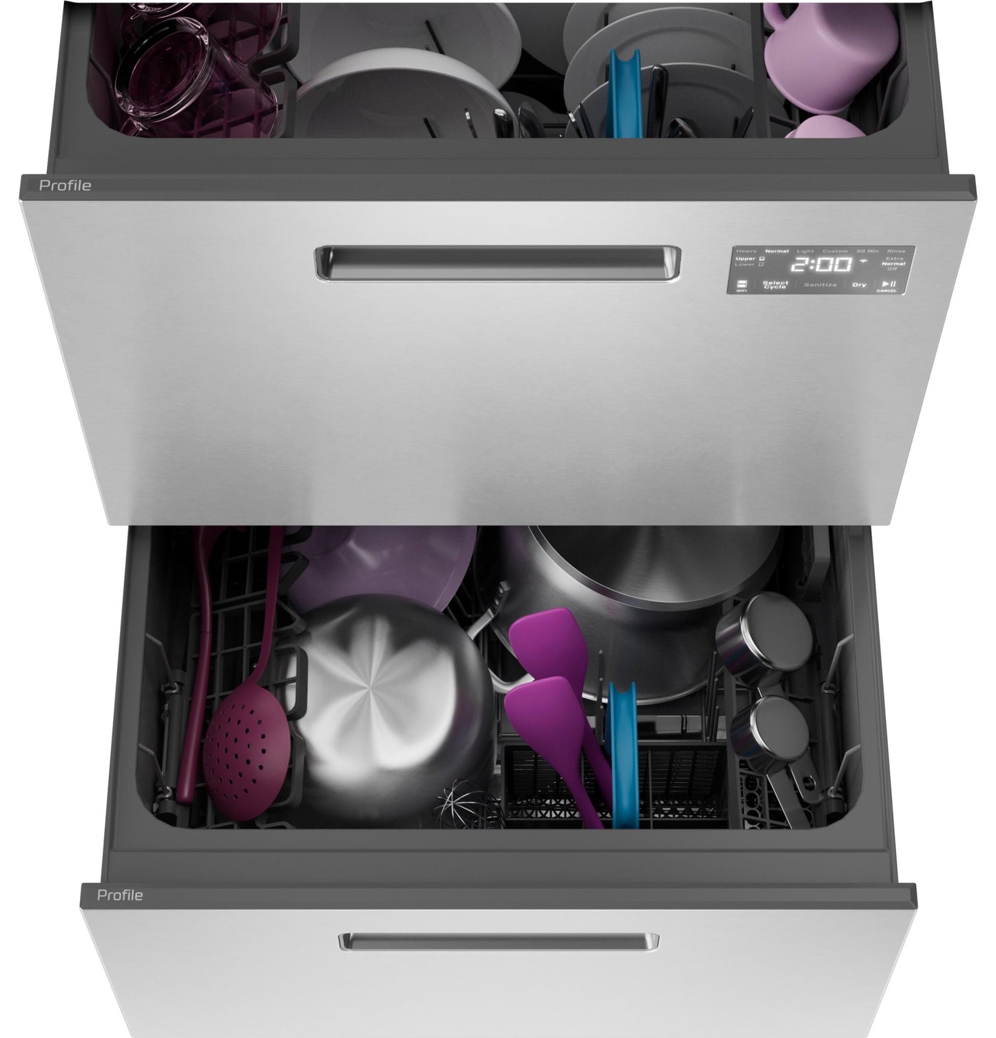 PDD415PYYFS GE Profile™ Dishwasher Double Drawer