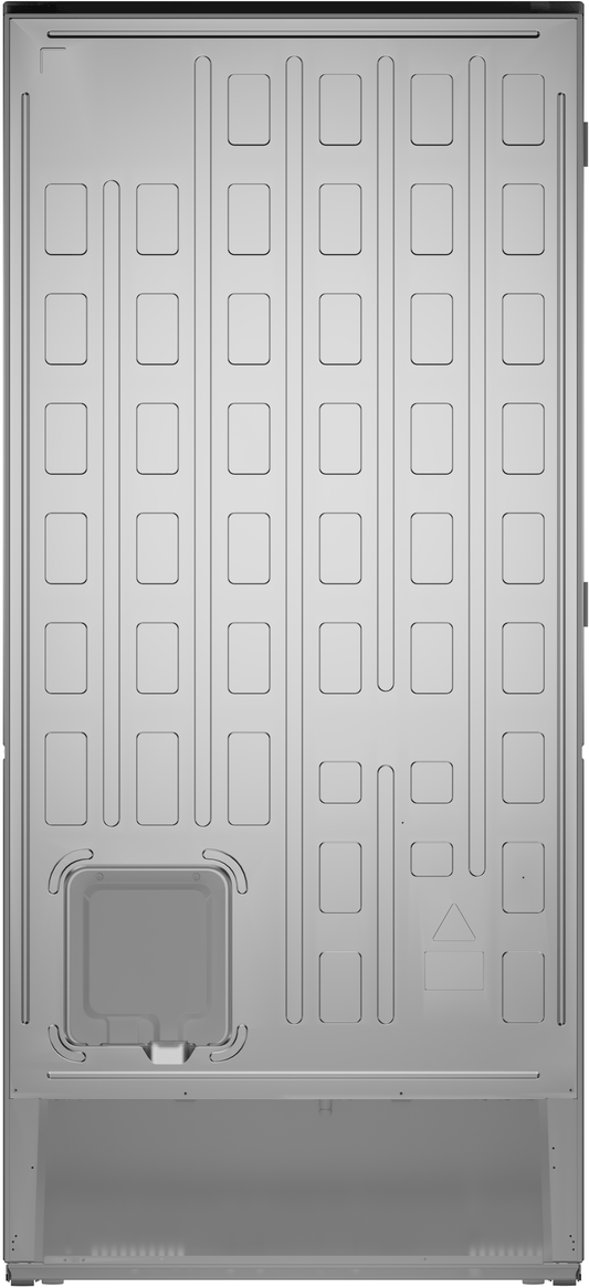 Bosch B33CM10SNS 100 Series, free-standing fridge-freezer with freezer at bottom, Brushed steel (with anti-fingerprint), Total No Frost